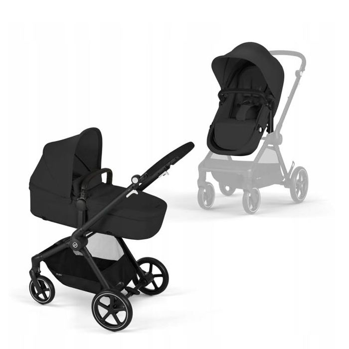 Cybex EOS Wózek wielofunkcyjny 2W1 Moon Black