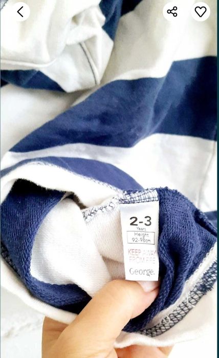 GEORGE bluza chlopiec 2- 3 lata
