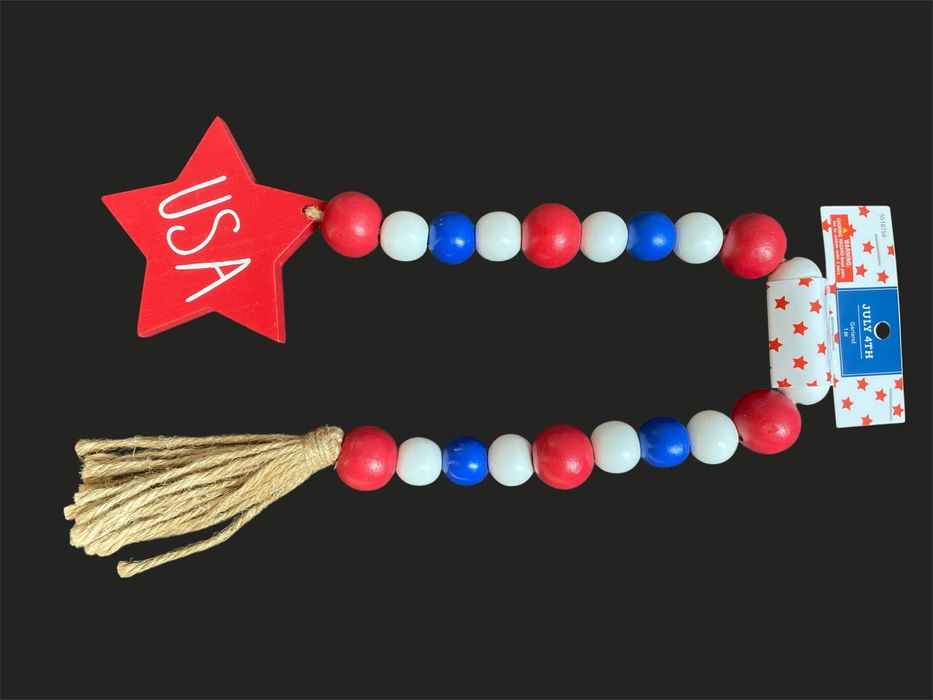 Girlanda, ozdoba drewniana USA