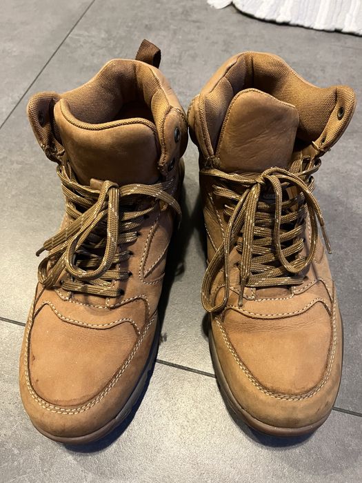 Buty skóra zimowe za kostkę