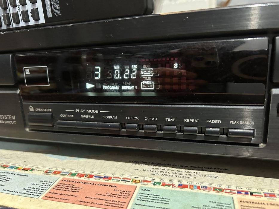 Odtwarzacz cd Sony CDP 391