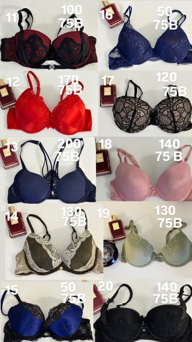 Ліфчики жіночі Calvin Klein,F&F,George,Secret Possessions,Hunkemoller
