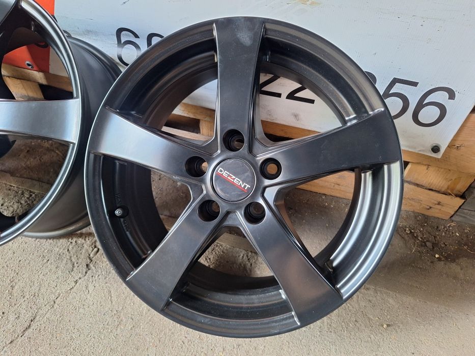 NOWE Alufelgi 5x108 16 cali ET48 DEZENT RE Dark Ford Renault Volvo koła
