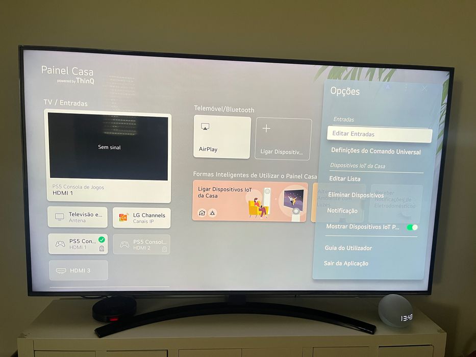 Televisão LG 66” Nanocell