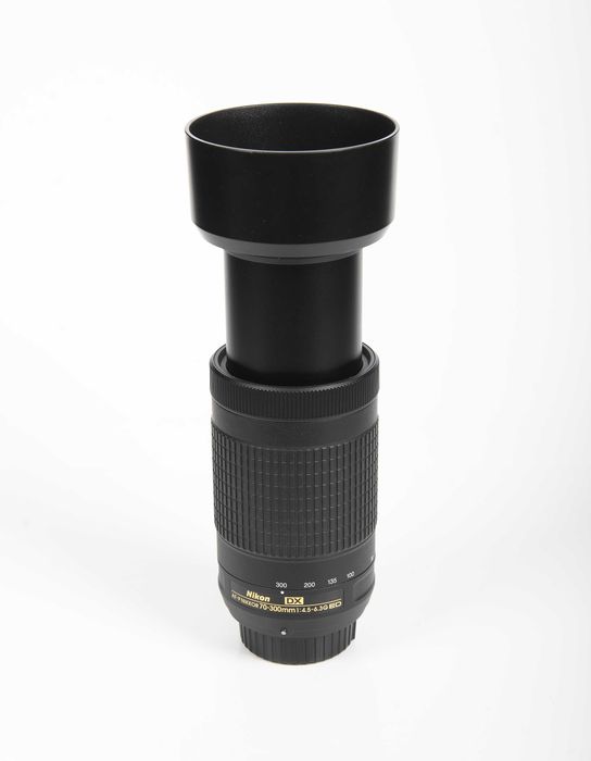 Nikkor 70-300 ED AF-P DX - jak nowy - obraz perfekcyjny!
