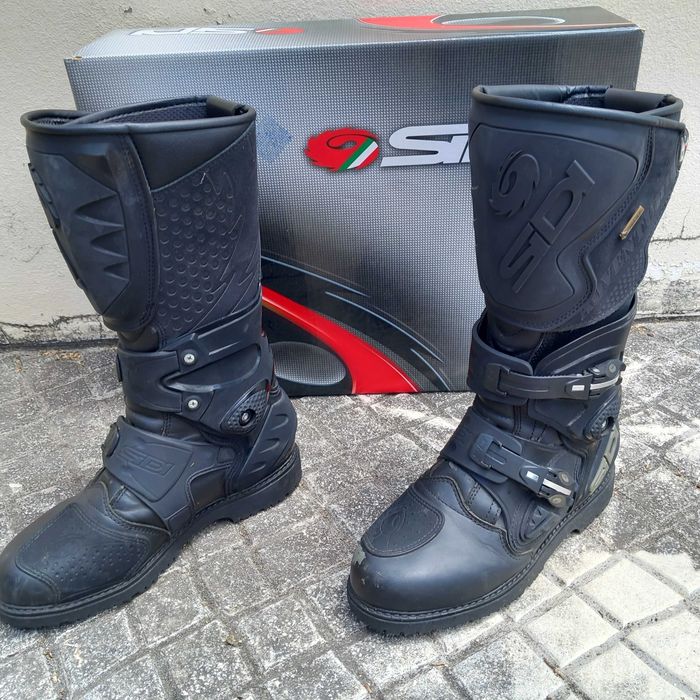 Botas pretas Sidi Adventure Gore-Tex unisexo