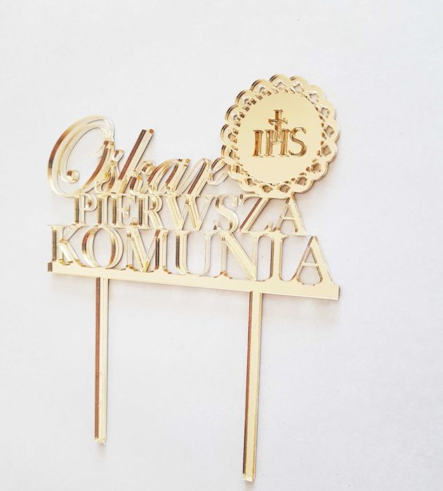 Topper personalizowany imię dziecka
