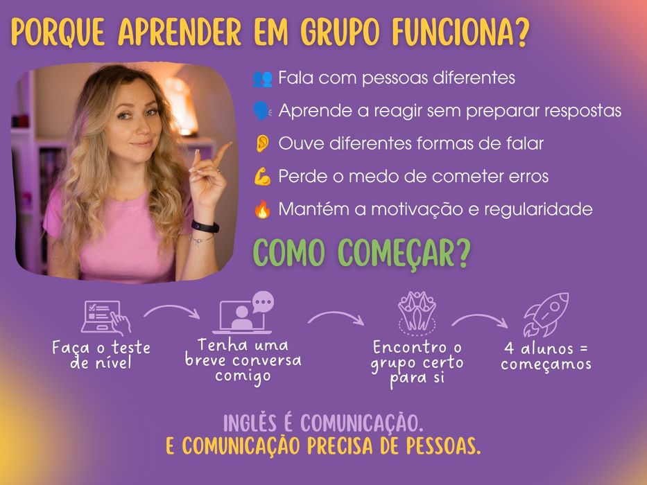 Inglês Online para Adultos | Mini-Grupos desde 5€/aula