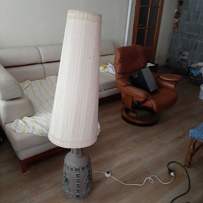 Lampa stojąca z lat 60-70 tych.