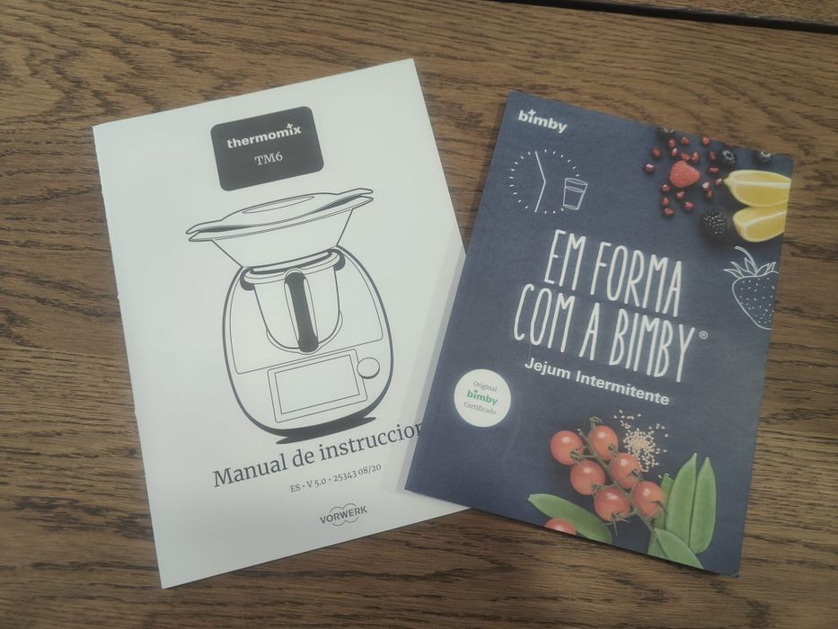 Bimby TM6 completa (acessórios+manual instruções)