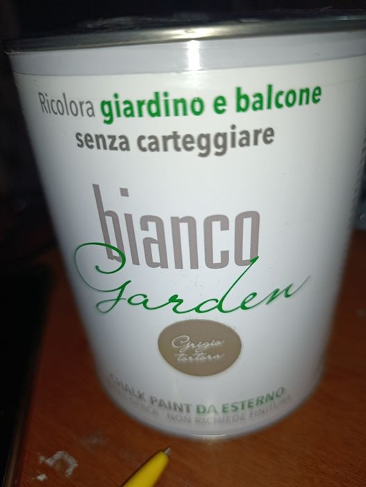 Меловая краска для наружных работ (Chalk Paint da Esterno).