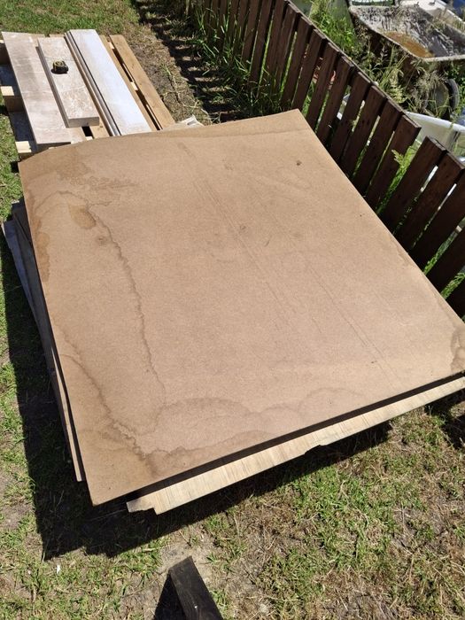 Cerca de 50 placas forro "platex"