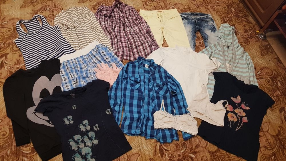 Пакет одежды 100 едениц размер 44 (М)