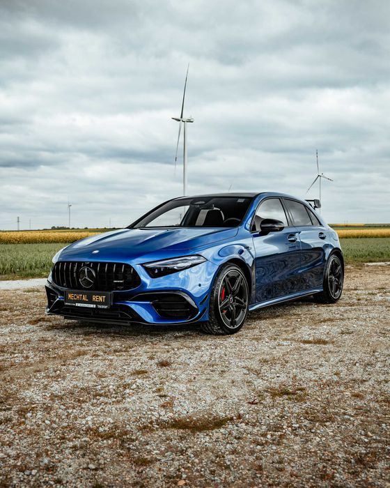 Wynajem nowy Mercedes A45S AMG, BMW M2, GR Yaris, samochody sportowe