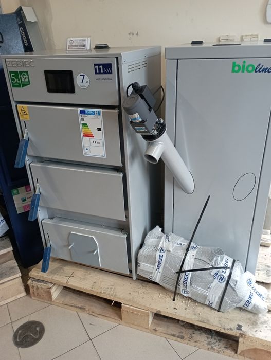 Kocioł pellet Rubin 11 kw zebiec 5 klasa ecodesign
