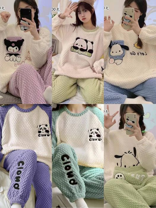 Теплі жіночі піжами L, XL, XXL