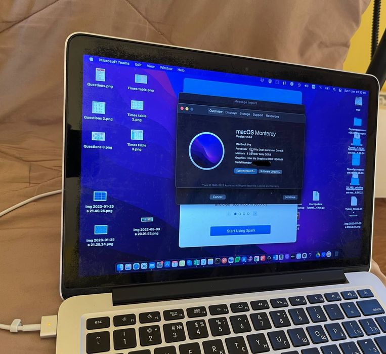 MacBook Pro (A1502) z 2015 roku