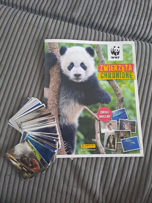 Naklejki  WWF Zwierzęta Chronione