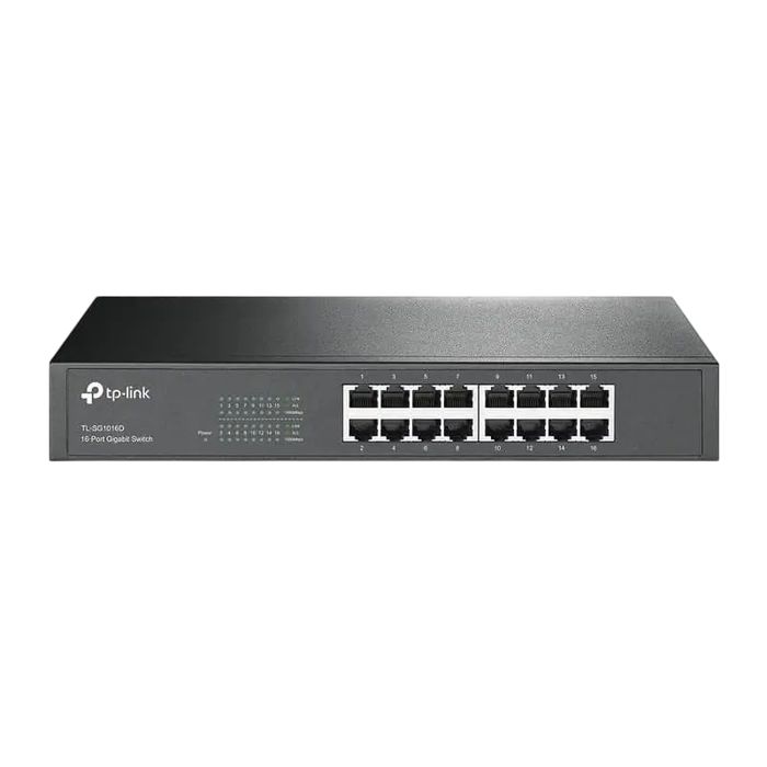 Switch de rack 19 16p gigabit 10/100/1000mbps - tp - link