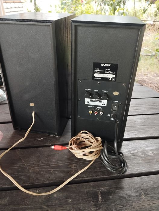 Sven sp-221 акустическая система, колонки