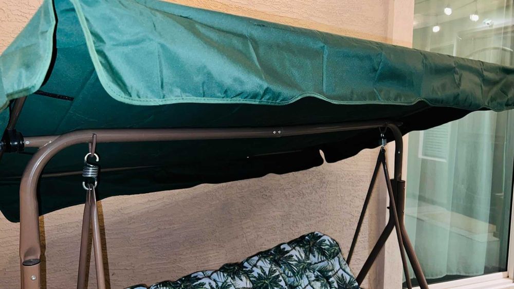 Пошив тентів (дахів) для садових гойдалок під замовлення