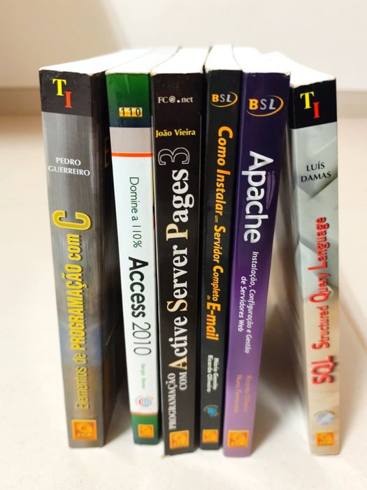 Livros de Informática (SQL / Apache / Access)