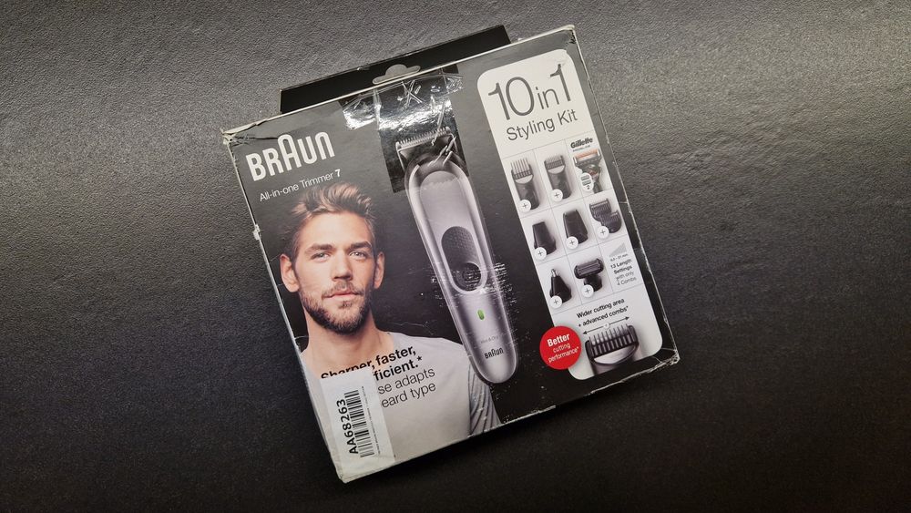 519 zł  zestaw BRAUN All-in-one trimmer 7 10in1 styling kit maszynka