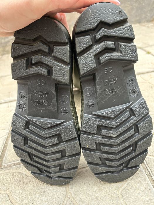 резиновые сапоги гумові чоботи чоловічі Dunlop 41p