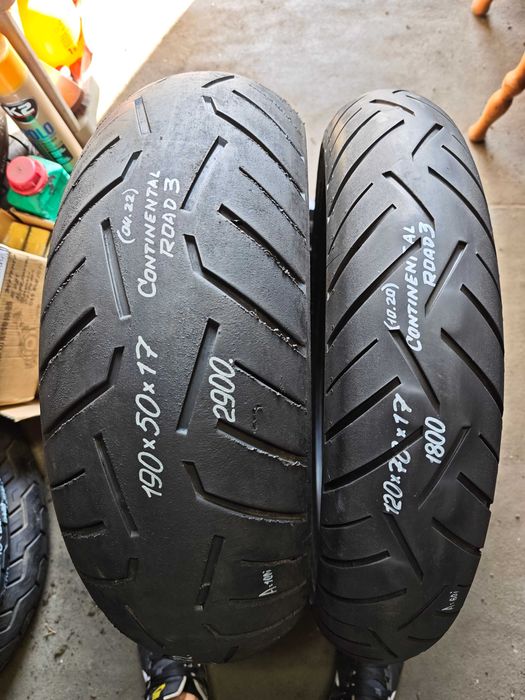 Мото шини комплект 120/70 160 180 60 190 200/ 50 55 R17