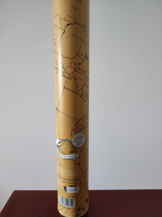 Scratch-off World Map64750953598210121