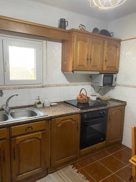 Banca de cozinha carvalho madeira maciça