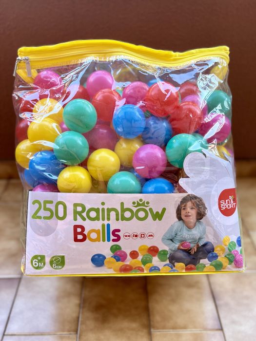250 bolas arainbow Balls