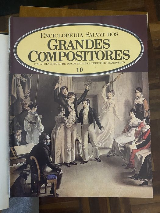Enciclopédia Salvat dos Grandes Compositores — 5 volumes
