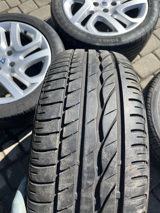 Alufelgi 4x100 17 cali Renault Captur Grand Scenic Megane Clio Sandero opony lato 215/45/17