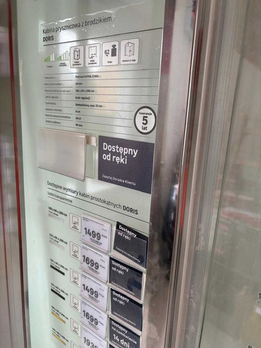 kabina prysznicowa