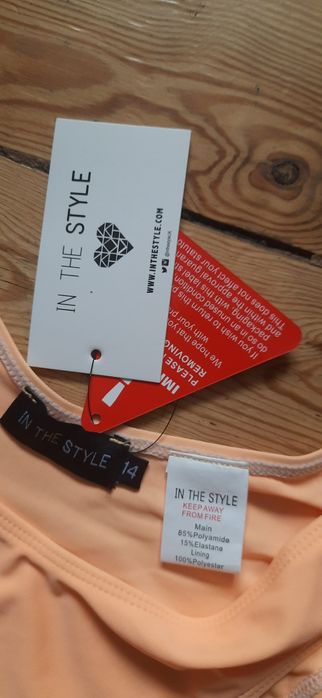 Dół od bikini strój kąpielowy majtki In The Style rozmiar xl