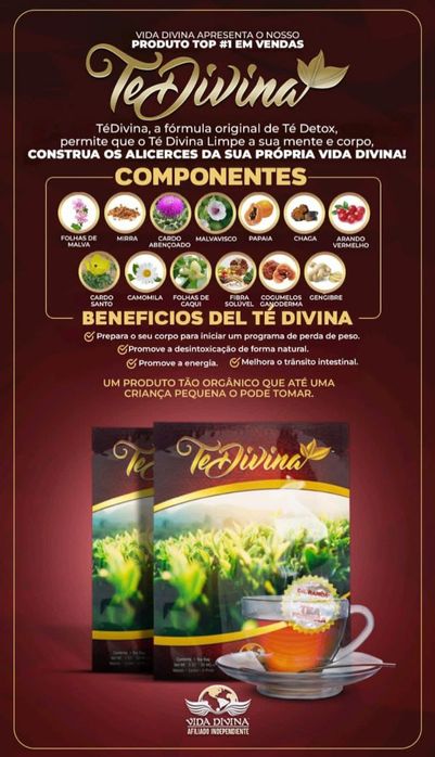Chá Te Divina - pede já o teu