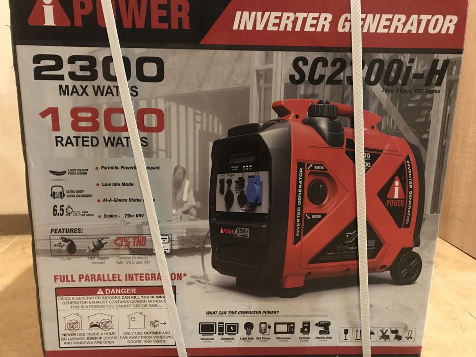 Инверторный бензиновый генератор, 2,3 кВт, A-iPower SC2300i-H