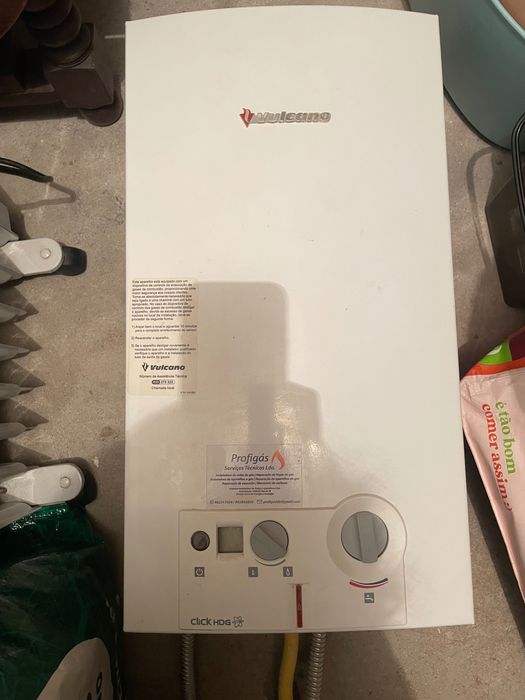 Esquentador Vulcano limpo