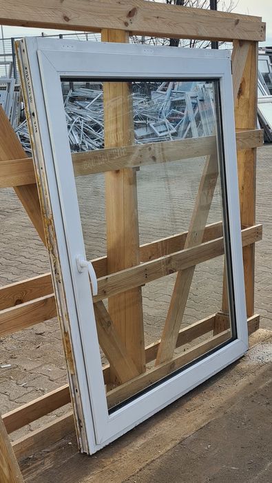 OKNO KacprzaK 124X142 Okna Używane Plastikowe PCV Lider Okna OLX