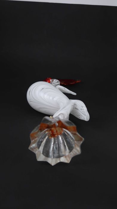 Grande Galo em vidro murano - 35 cm