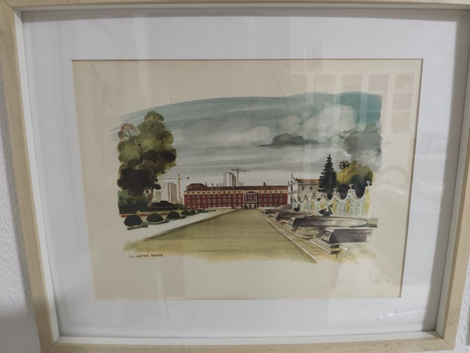 Quadros com moldura pinturas de Lisboa