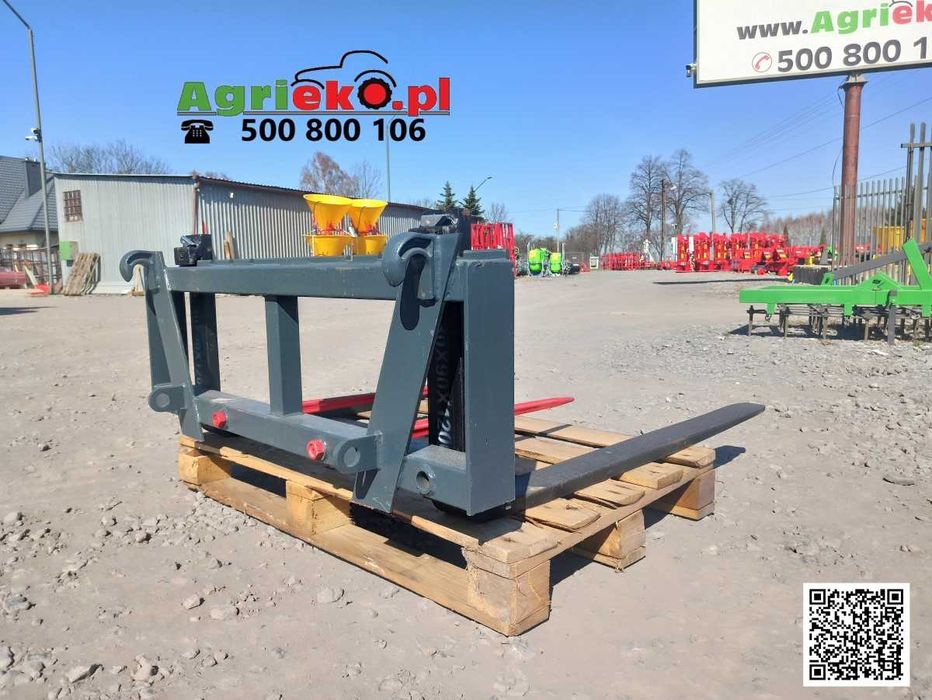 widły do palet karetka paleciak ładowacz czołowy tur, ładowarka