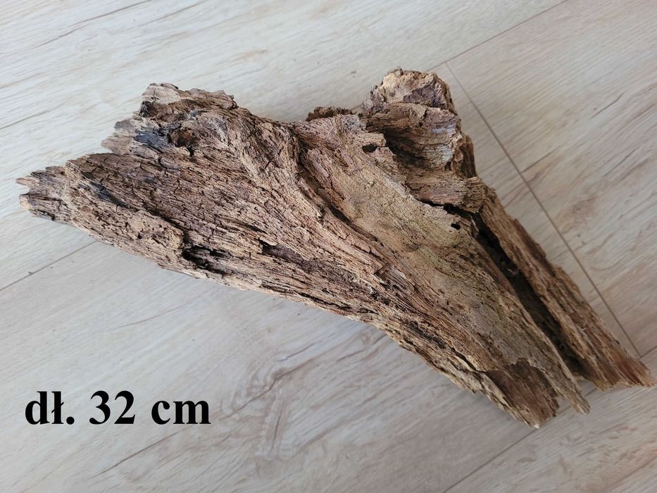 naturalne kryjówki dla agamy, gekona  28/28 cm
