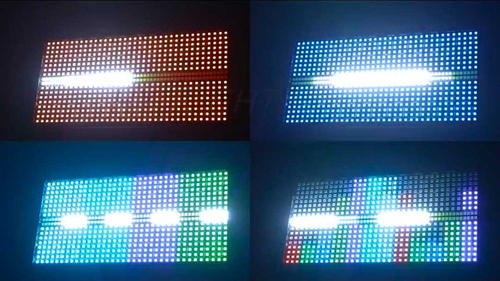 2 шт. 200W LED RGBW стробоскопи