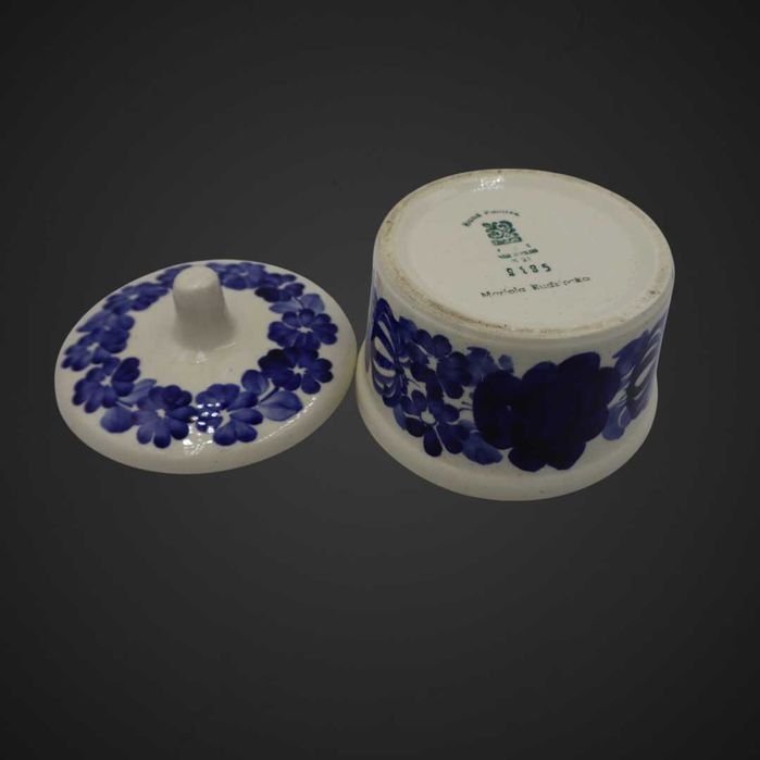 Pojemnik Fajans Włocławek sygnowany autorski B5/011872