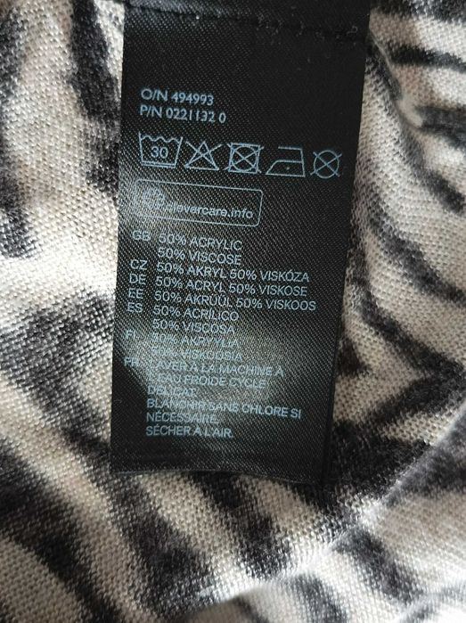 Sweter luźny cienki H&M rozm M