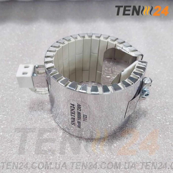 Бандажний керамічний нагрівач зі сталевою стяжкою – довговічність