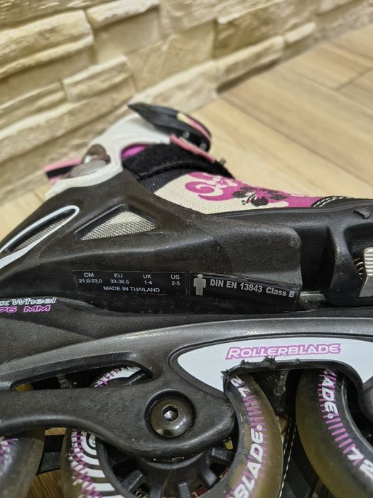 Rolki rozsuwane 33-36,5 r. RollerBlade