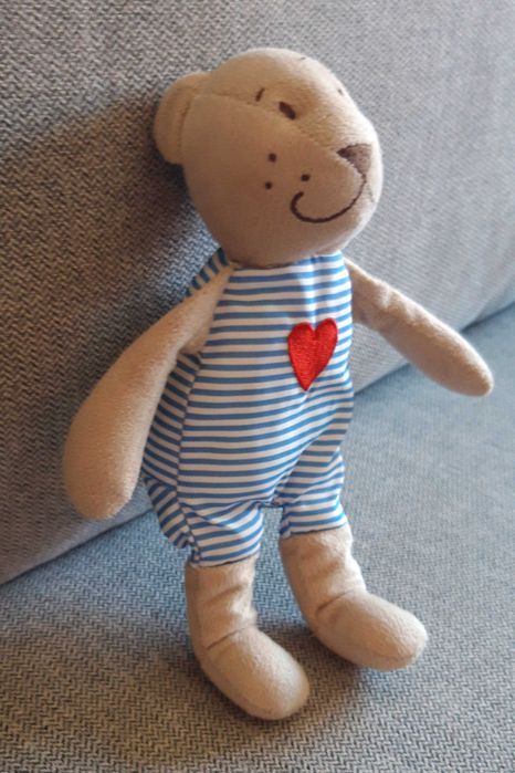 peluche urso João Coração